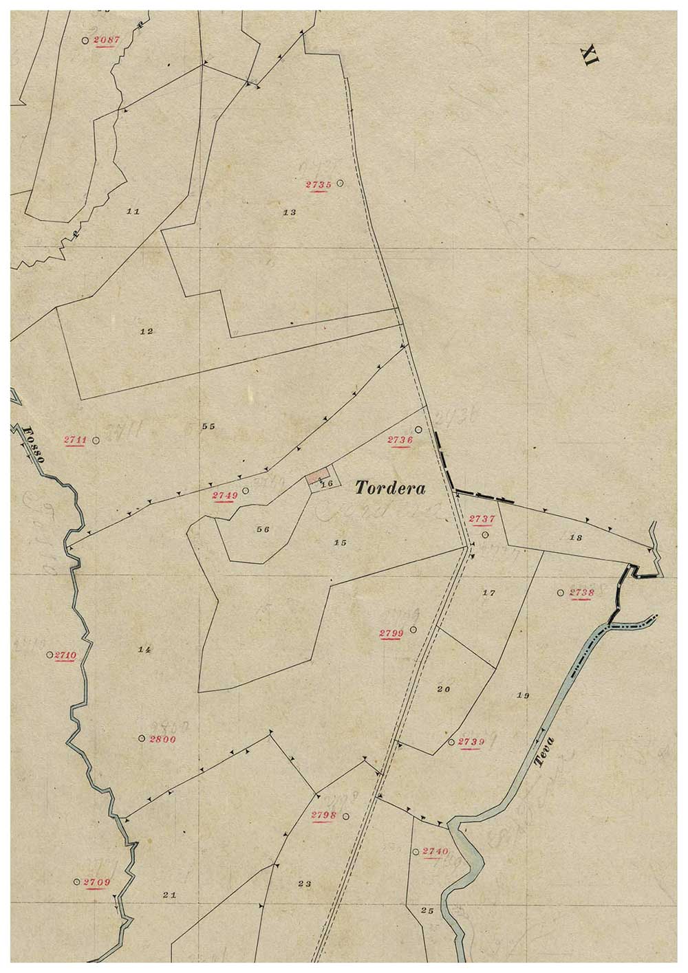 Mappa Cartizze Docg - La Tordera